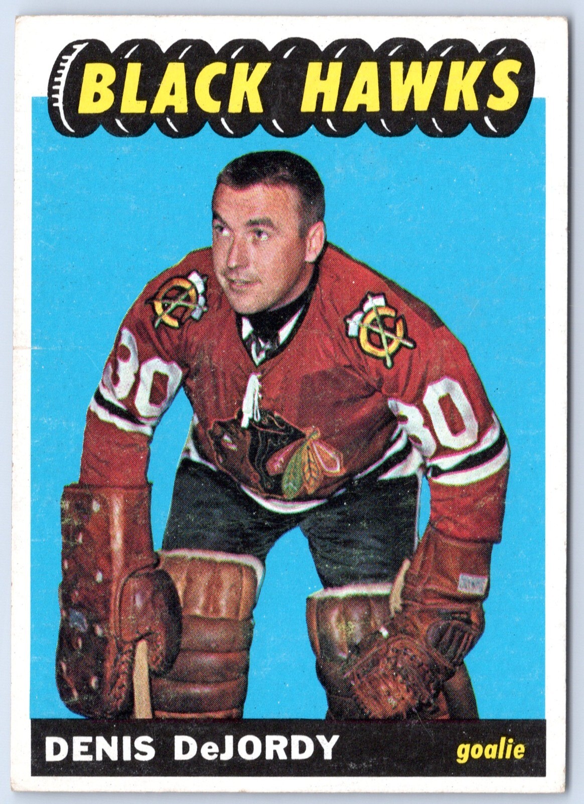 DENIS DeJORDY 1965-66 TOPPS 65-66 #113 EX+               71268