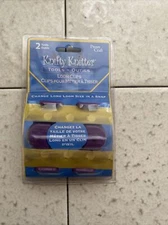 Provo Craft Knifty Knitter Loom Clips 2 Tools New in Package