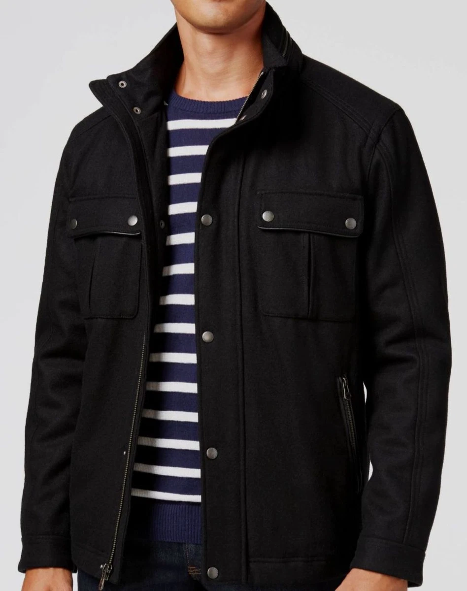 cole haan wool blend jacket