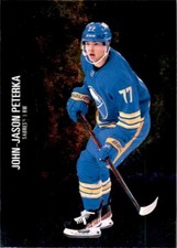 John-Jason Peterka 2021-22 Skybox Metal Universe RC #186 Buffalo Sabres