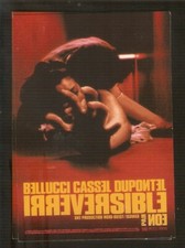 G.NOE carte postale Film: IRREVERSIBLE Ed.Studio Canal(BELLUCCI/CASSEL/DUPONTEL