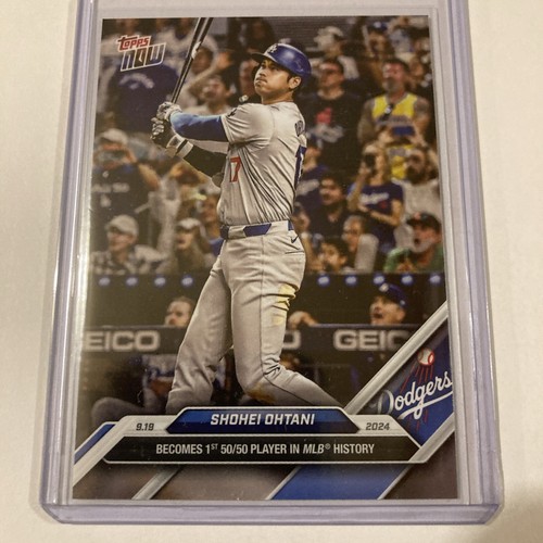2024 Topps 50/50: Shohei Ohtani #HR50 Shohei Ohtani Dodgers