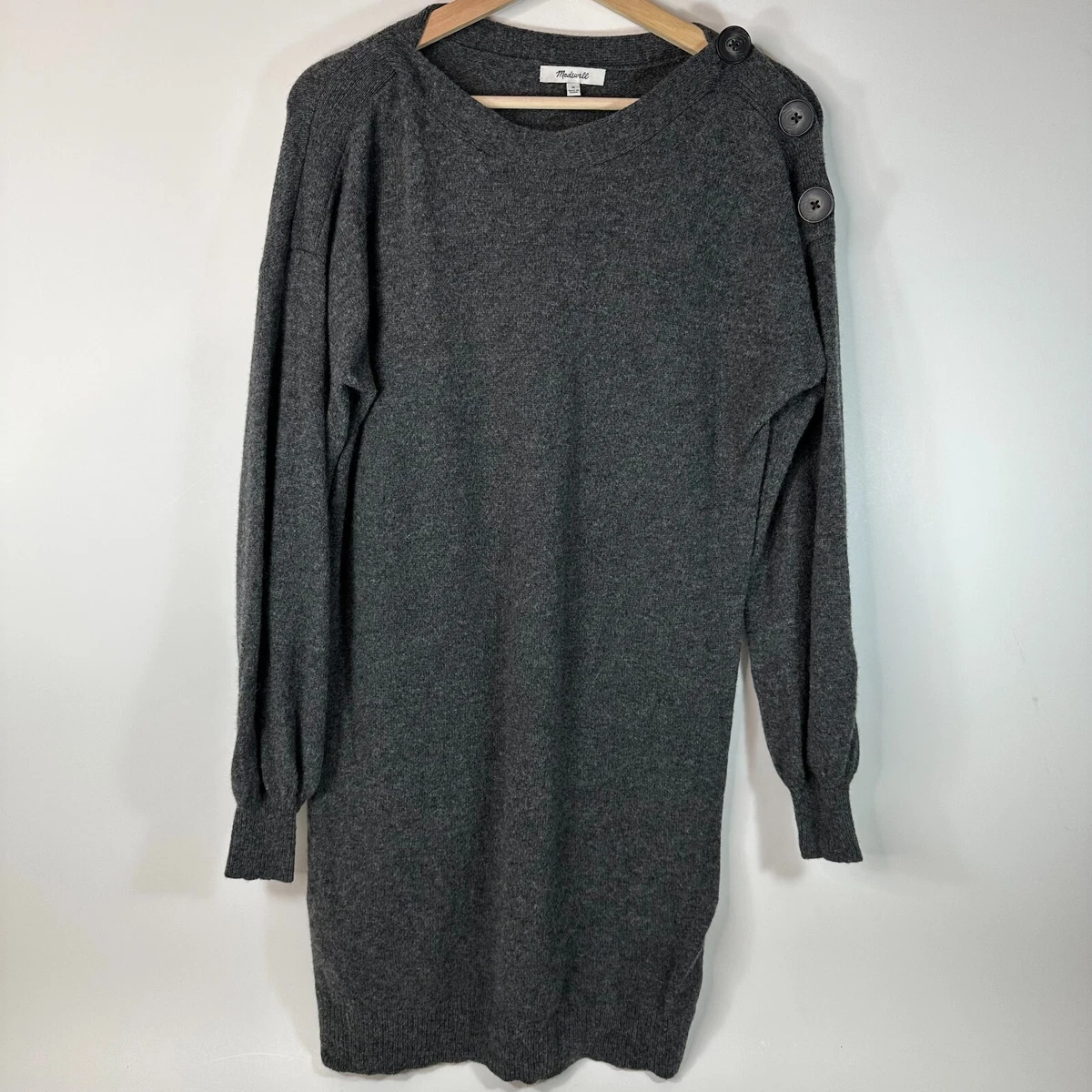 Madewell boatneck store sweater dress