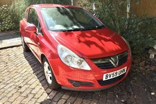 2009 Red 1.2 Vauxhall Corsa