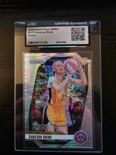 2024 Panini Prizm WNBA #127 Cameron Brink RC Pulsar Prizm /499 Rookie Sparks