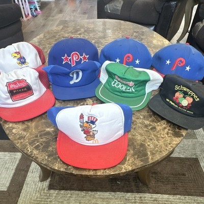 McDonald's, Schweppes, DuPont Vintage 1980s Trucker & Baseball Hats Lot Snapback
