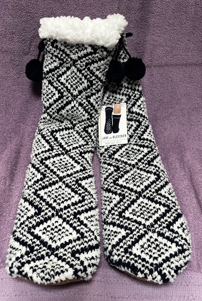 Jane And Bleecker Slipper Socks L/XL Brand New With Tags