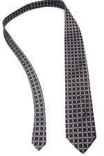1481 ) IKE BEHAR MEN'S TIE 100% SILK MADE IN USA