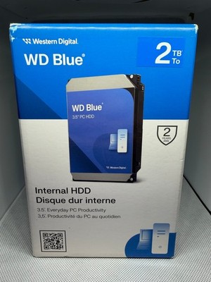 Western Digital Blue (7200RPM, 3.5'', SATA III, 256MB Cache) 2TB Internal...