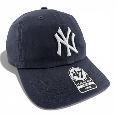 47' Brand New York Yankees MLB Navy Blue Classic Fitted Franchise Dad Hat Cap
