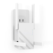 2025 1.2Gbps WiFi Extender Signal Booster, Up to 12880 sq. ft, Dual Band 5GHz...