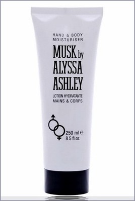 Alyssa Ashley - Musk by.. - Hand & Body Moisturiser 250 ml Tube versiegelt - Neu
