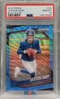 JAXSON DART 2025 PANINI PRIZM ROOKIE BLUE WAVE GIANTS RC /230 PSA 10 Q6633
