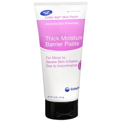 Coloplast Critic-Aid Thick Moisture Barrier Paste Anorectal Skin Protectant 6 Oz