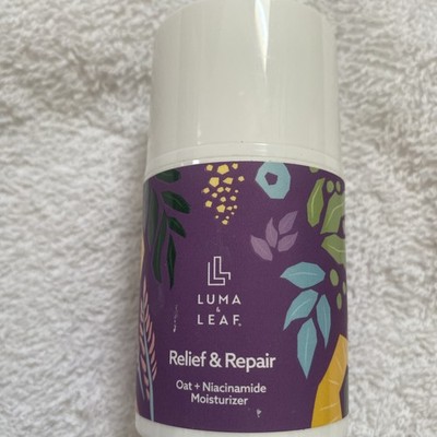 Luma & Leaf 1.7 FL Oz Facial Moisturizer - Relief & Repair Skin Moisturizer