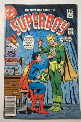 The New Adventures of Superboy #17 | DC Comic 1981 VF