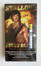 First Blood (VHS, 1998) NEW Sealed Sylvester Stallone Remastered Brian Dennehy