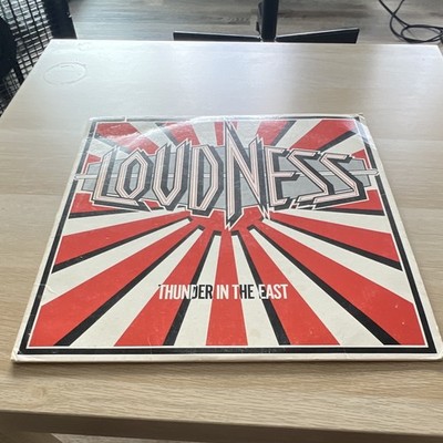 Loudness Thunder In The East LP - ATCO 12'' Black Vinyl Stereo Rock Record