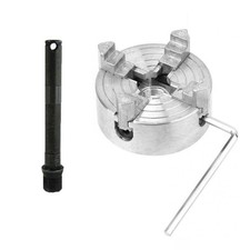 4 Jaw Chuck, High Strength for Grinding Machines Milling Machines Tool Self