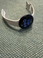 Google Pixel Watch 2 Polished Aluminum Active Band Smartwatch - Silver...