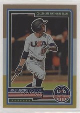2023 USA Baseball Stars & Stripes Bronze Silver and Gold Prizm Maui Ahuna 09wc