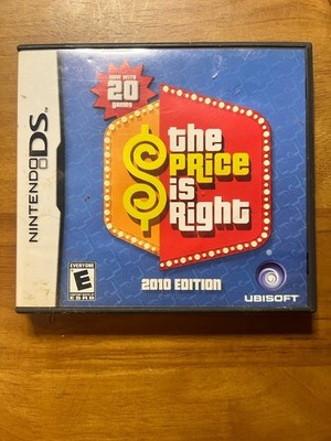 Ubisoft The Price Is Right 2010 Edition Nintendo DS 2010 NTSC-U/C Manual