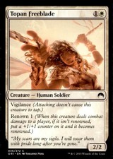 Topan Freeblade 36 Common Magic Origins Magic: The Gathering Near Mint