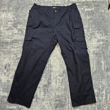 5.11 Tactical Pants Men's 42X30 Navy Blue Ripstop Taclite Pro Cargo Workwear