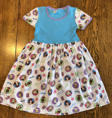 knit princess dress A-Line Princess Seam Fringe Trim Knit Dress