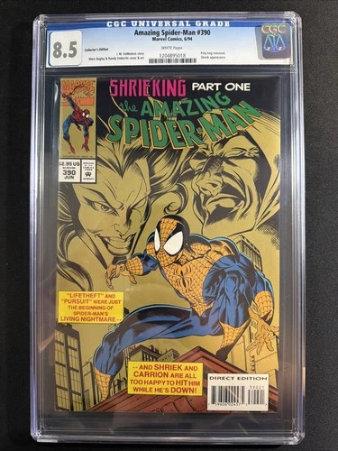 Amazing Spider-Man #390 CGC 8.5 1994 Marvel Comics 1st Print *S15