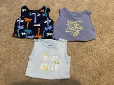 Boy's Size 24 Months 3-Piece Bundle of Tank One-Pieces - Carter's  Garanimals