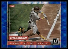 2021 Donruss Livestream Blue #4 Fernando Tatis Jr. /249 - BB