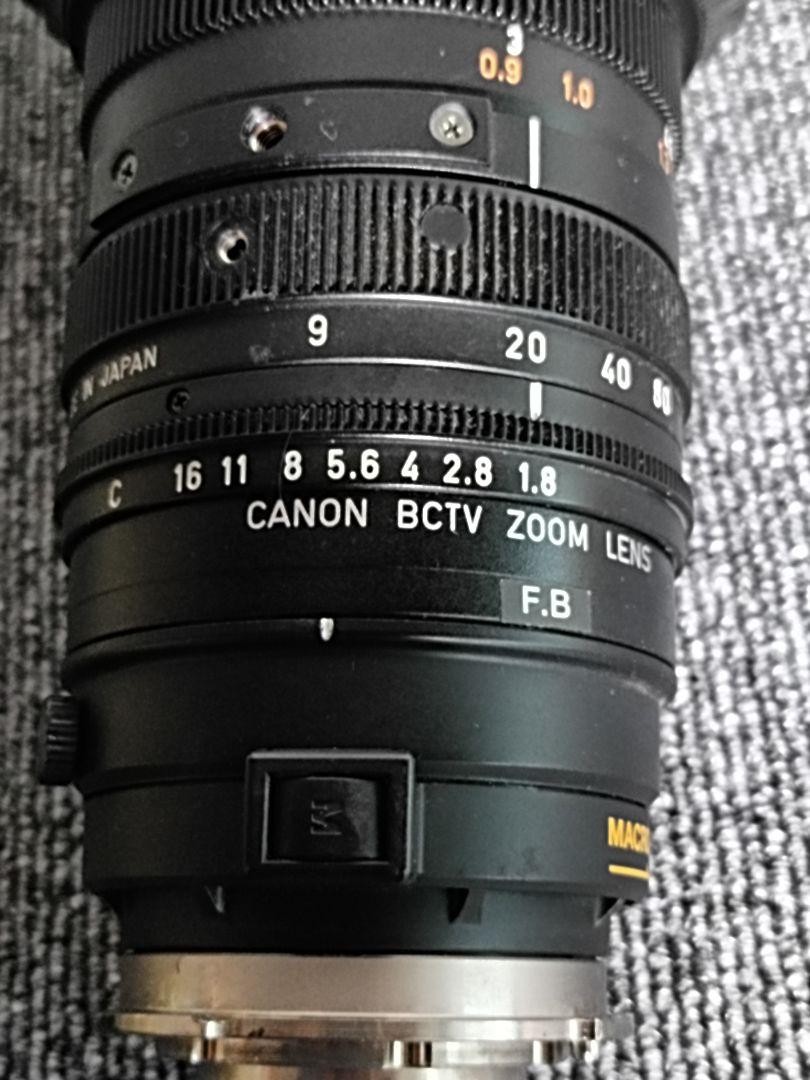 Canon BCTVズームレンズ、YJ19☓9B 9-171mm 1∶1.8 Canon BCTV Zoom Lens YJ19 9B 9-171mm 1 1.8 | eBay