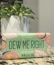 Dew Me Right Perfectly Posh Bar Soap So Soapy 5.3oz New Sealed