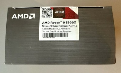 AMD Ryzen 9 5900X 4,8GHz 12C/24T Sockel AMD AM4 Prozessor Neu ungeöffnet 