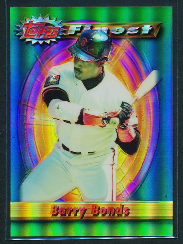 Barry Bonds [Refractor] #230 1994 Finest card