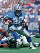 Barry Sanders Detroit Lions 8x10 Reprint