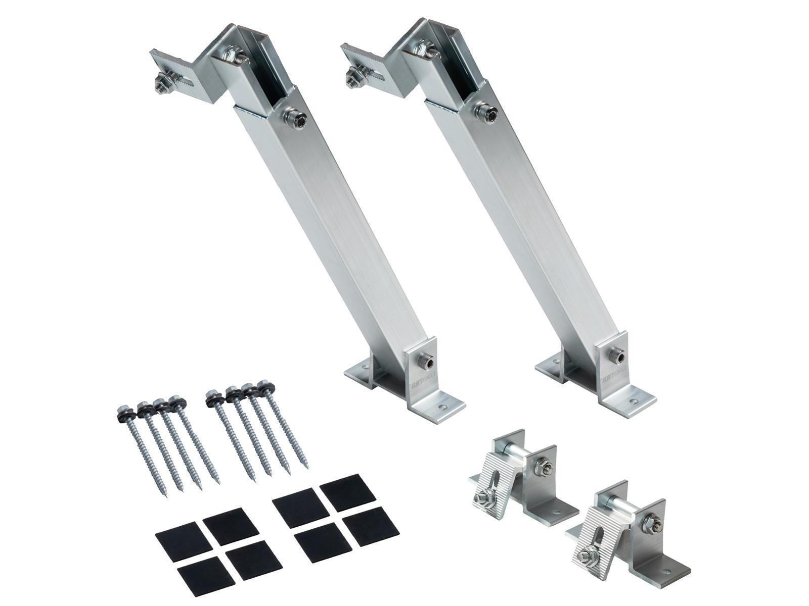 Módulo Solar Neigungshalterung para Cubierta Plana Techo Pared Bote Rv Ángulo