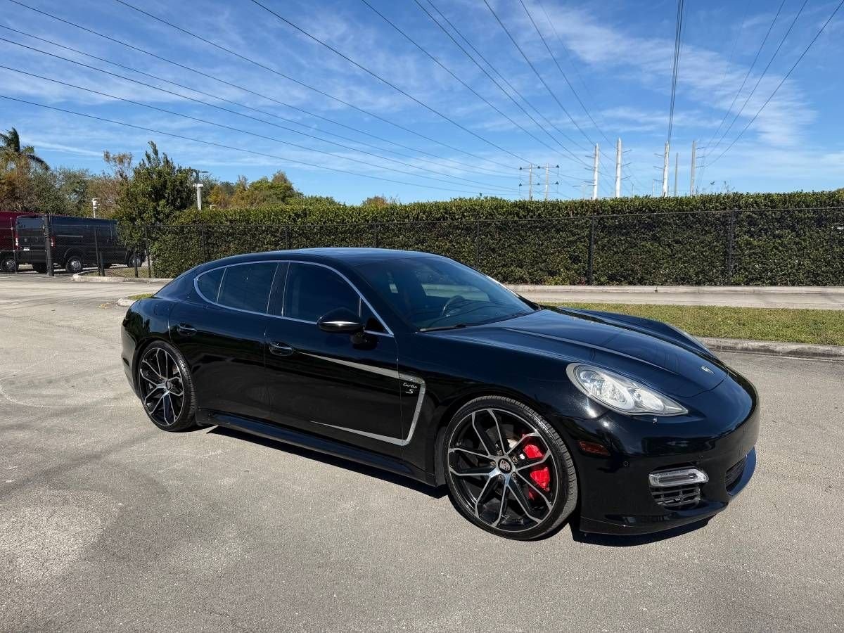 2012 Porsche Panamera Turbo S Turbo S Carbon Fiber Sport...