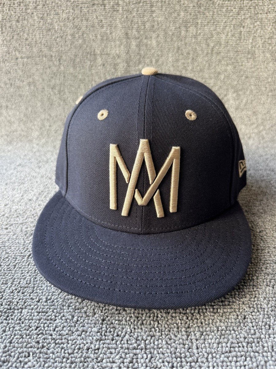 New Era Mexico Baseball 59FIFTY Fitted Navy Tan 7 1 8 Hat