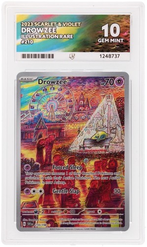 Drowzee graded ACE 10 for sale on eBay