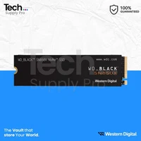 WDS400T2X0E Western Digital Black SN850X 4TB PCIe M.2 2280 Solid State Drive