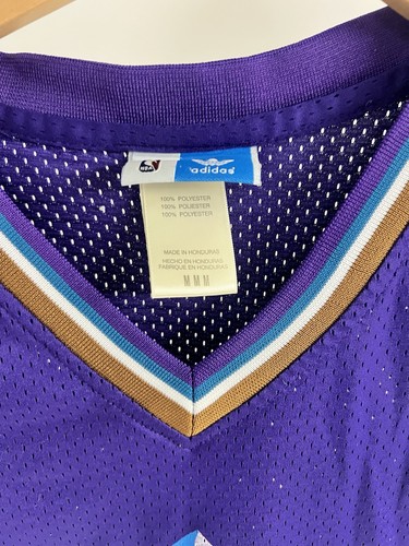 Utah Jazz Karl Malone #32 Trikot - Adidas Hardwood Classics - Lila - Größe M - Bild 4 von 5
