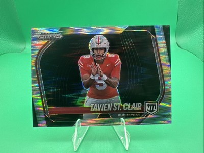 2025 Prizm Black Prizms NIL Skewed #193 Tavien St. Claire /249