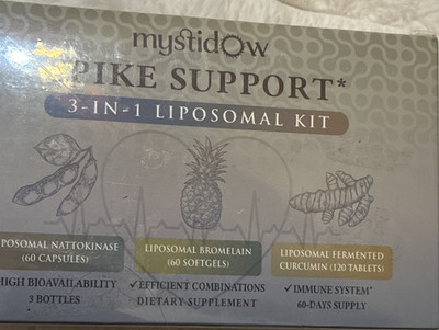 Mystidow Spike Support 3-in-1 Kit Capsule Softgel Tablet 240 Pills 04/2028