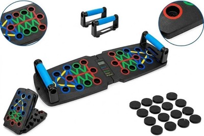 Liegestütz Board Set Tragbar Faltbar Liegestützstange Fitness Gym Trainingsgerät