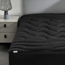 Cooling Mattress Topper California King, Zoned Cool Mattress Pad Cover, Padded M