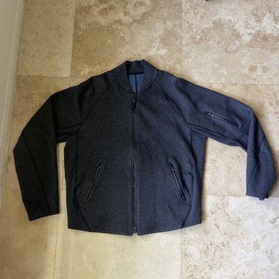 Y-3 Yohji Yamamoto Adidas Bomber Jacket Black Charcoal Full Zip Men s