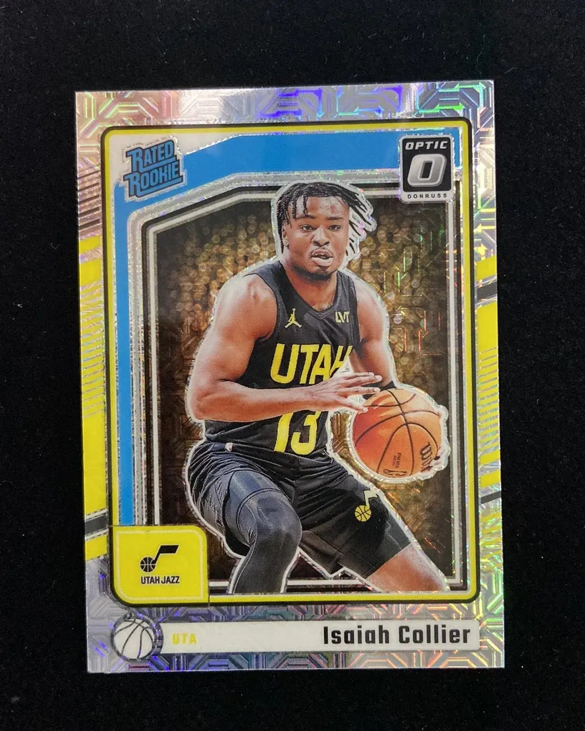 2024-25 Panini Donruss Optic Isaiah Collier #295 Mojo Silver RC Rookie -AB74