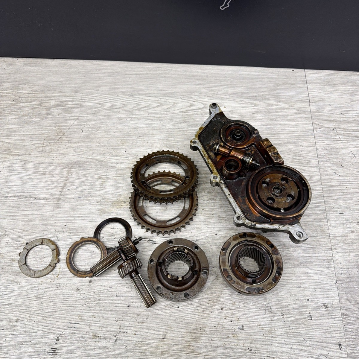 BMW 01-06 E46 M3 S54 Vanos Unit + Spline Shafts + Vanos Hubs +